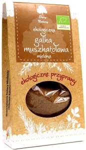 GAŁKA MUSZKATOŁOWA MIELONA 30G. Dary Natury   